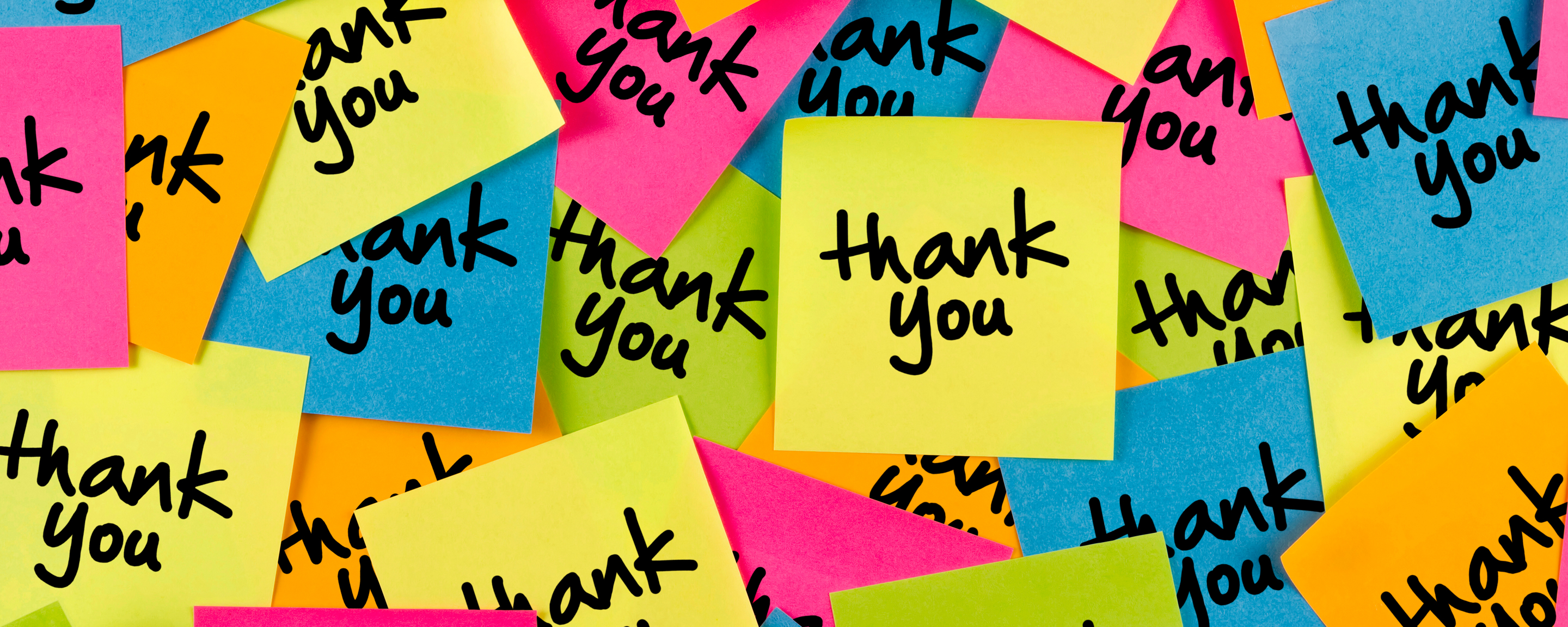 thank you post it notes